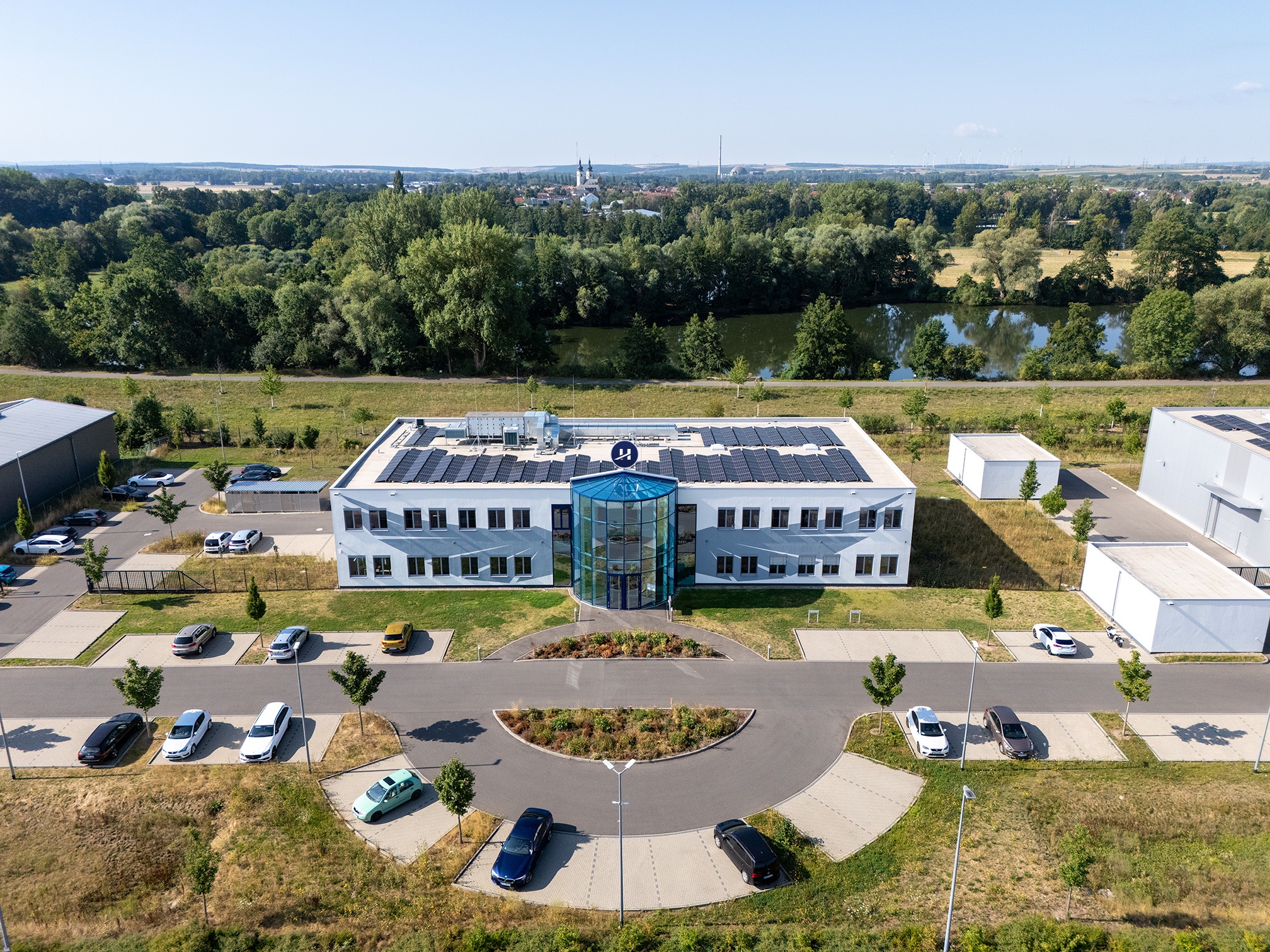 Firmengebäude der Jürgen Höller Academy in Schweinfurt